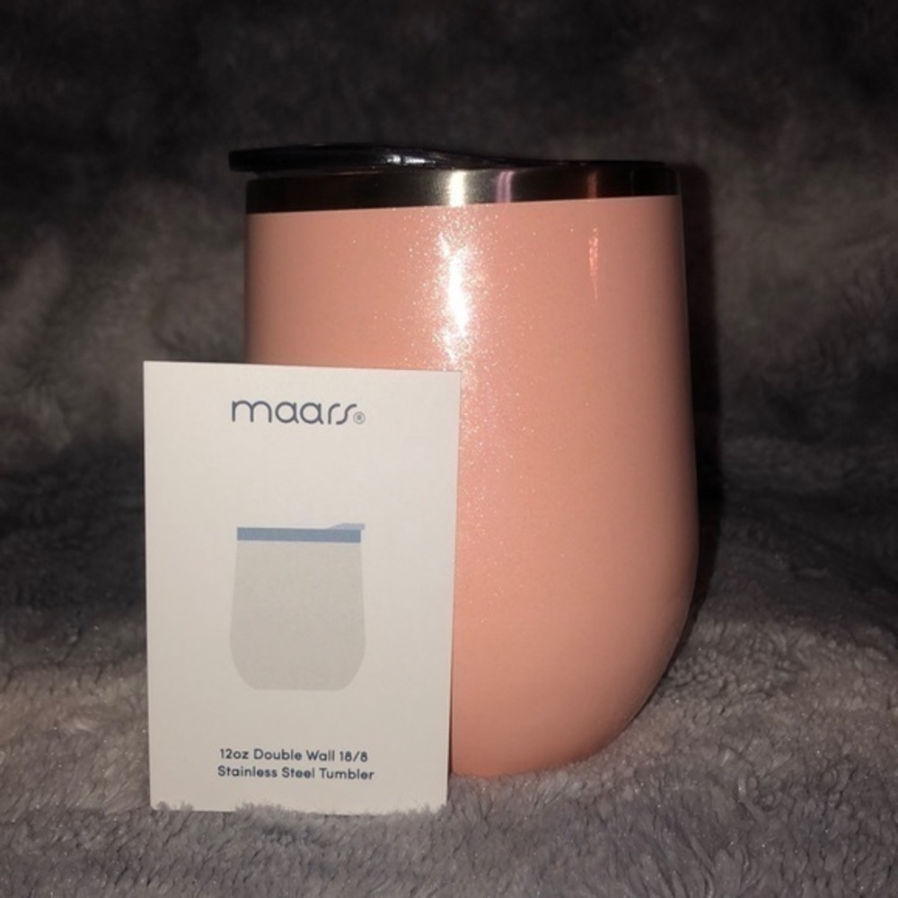 Maars Stainless Steel Tumber- 12oz. Double Wall 18/8‎ "Never Used"